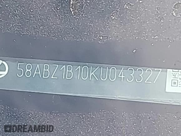 ✅ 2019 Lexus ES 350 Luxury • VIN: 58ABZ1B10KU043327 • Лот: 43467741. Опубликован ранее на IAAI с пробегом 114 716 миль. Бесплатный доступ к архиву аукционных продаж из США и подробный отчёт об истории автомобиля на DreamBid. Изображение 17.