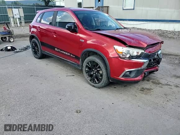 2017 Mitsubishi Outlander ES with VIN JA4AR3AU8HZ038610, listed as a Copart auction lot 81779805 with 95,862 mi miles and Salvage title. Bid and sale history available at DreamBid. Image 14.