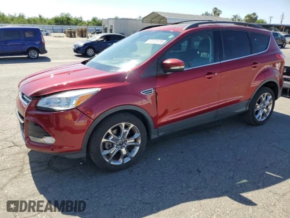 ✅ 2013 Ford Escape SEL • VIN: 1FMCU9HX2DUA59567 • Lot: 60935615. Listed on Copart with 108,255 mi. Free auction sales archive from the USA and detailed vehicle history report at DreamBid. Image 1.