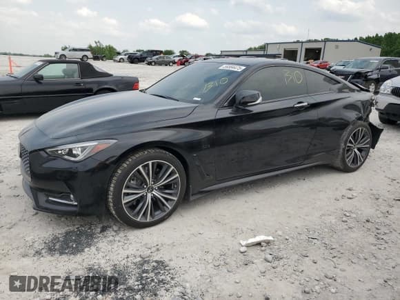 ✅ 2020 Infiniti Q60 Luxe • VIN: JN1EV7EL9LM380166 • Лот: 59304475. Опубликован ранее на Copart с пробегом 43 767 миль. Бесплатный доступ к архиву аукционных продаж из США и подробный отчёт об истории автомобиля на DreamBid. Изображение 1.