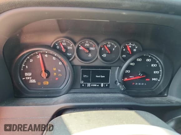 ✅ 2022 Chevrolet Silverado 1500 Custom • VIN: 3GCPYBEK8NG194146 • Lot: 64076555. Wystawiony na Copart z przebiegiem 61 096 mil. Bezpłatny archiwum sprzedaży aukcyjnych z USA i szczegółowy raport historii pojazdu na DreamBid. Zdjęcie 9.