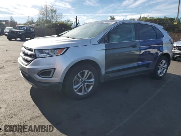 ✅ 2015 Ford Edge SEL • VIN: 2FMTK3J89FBC12640 • Lot: 90643255. Listed on Copart with 157,887 mi. Free auction sales archive from the USA and detailed vehicle history report at DreamBid. Image 1.