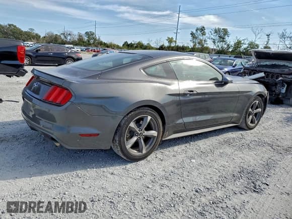 ✅ 2016 Ford Mustang V6 • VIN: 1FA6P8AM4G5255498 • Lot: 95666725. Listed on Copart with 66,877 mi. Free auction sales archive from the USA and detailed vehicle history report at DreamBid. Image 3.