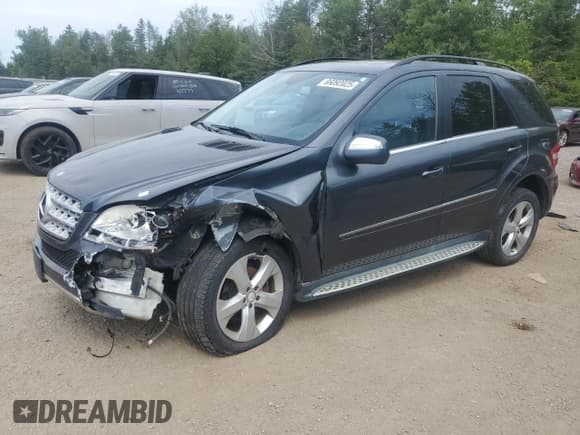 ✅ 2010 Mercedes-Benz M 350 • VIN: 4JGBB2FBXAA601205 • Lot: 66092025. Listed on Copart with 279,143 mi. Free auction sales archive from the USA and detailed vehicle history report at DreamBid. Image 1.