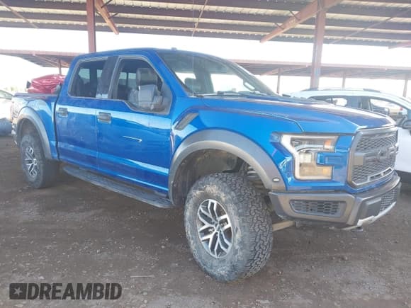 ✅ 2017 Ford F-150 Raptor • VIN: 1FTFW1RG7HFB54275 • Lot: 43437985. Listed on IAAI with Not provided. Free auction sales archive from the USA and detailed vehicle history report at DreamBid. Image 1.