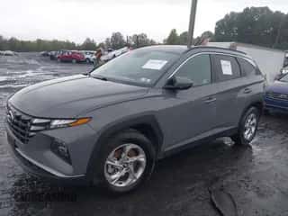 2024 Hyundai Tucson SEL with VIN 5NMJBCDE0RH326786, listed as a IAAI auction lot 43445281 with 36,500 mi miles and . Bid and sale history available at DreamBid. Image 2.