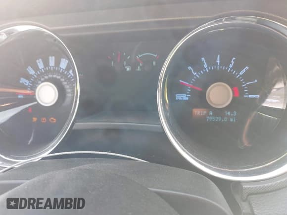 ✅ 2012 Ford Mustang Premium • VIN: 1ZVBP8EM5C5201556 • Lot: 43367013. Listed on IAAI with 79,539 mi. Free auction sales archive from the USA and detailed vehicle history report at DreamBid. Image 7.