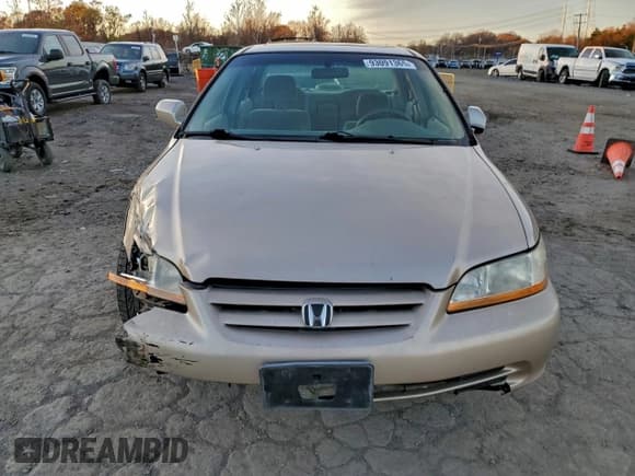 ✅ 2001 Honda Accord EX • VIN: 1HGCG566X1A123366 • Lot: 93091365. Listed on Copart with 233,953 mi. Free auction sales archive from the USA and detailed vehicle history report at DreamBid. Image 5.