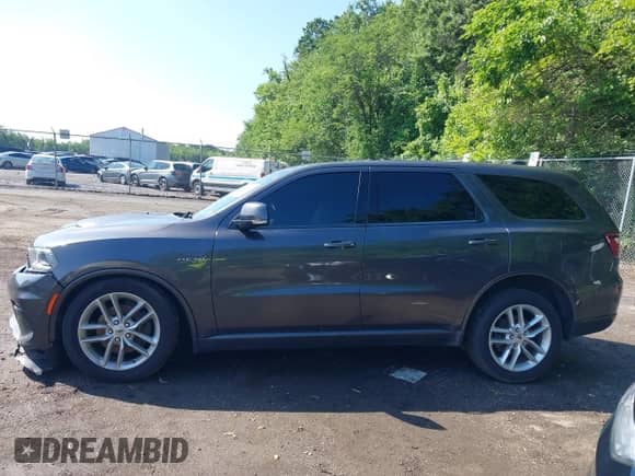 2021 Dodge Durango R/T with VIN 1C4SDJCT4MC764432, listed as a IAAI auction lot 42448672 with 48,756 mi miles and . Bid and sale history available at DreamBid. Image 14.