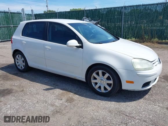 ✅ 2008 Volkswagen Rabbit S • VIN: WVWDB71KX8W336090 • Lot: 43072431. Listed on IAAI with 159,021 mi. Free auction sales archive from the USA and detailed vehicle history report at DreamBid. Image 1.