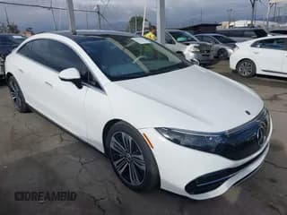 ✅ 2023 Mercedes-Benz EQS 450+ • VIN: W1KCG2DB8PA030129 • Лот: 43263494. Опубликован ранее на IAAI с пробегом 51 017 миль. Бесплатный доступ к архиву аукционных продаж из США и подробный отчёт об истории автомобиля на DreamBid. Изображение 1.