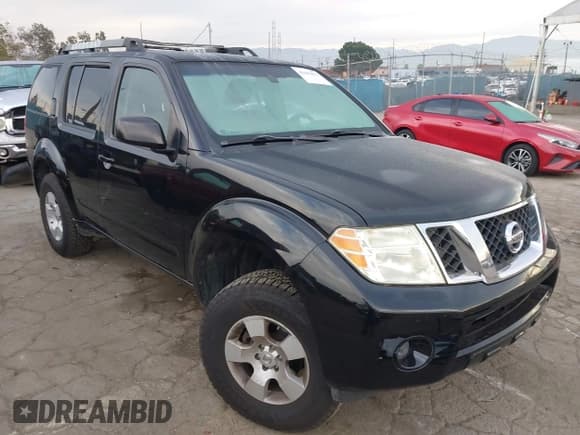 ✅ 2012 Nissan Pathfinder S • VIN: 5N1AR1NN3CC628055 • Lot: 43681851. Listed on IAAI with 162,093 mi. Free auction sales archive from the USA and detailed vehicle history report at DreamBid. Image 1.