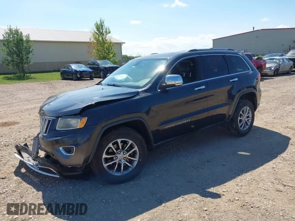 ✅ 2016 Jeep Grand Cherokee Limited • VIN: 1C4RJFBG6GC506989 • Lot: 43082416. Wystawiony na IAAI z przebiegiem 98 742 mil. Bezpłatny archiwum sprzedaży aukcyjnych z USA i szczegółowy raport historii pojazdu na DreamBid. Zdjęcie 2.