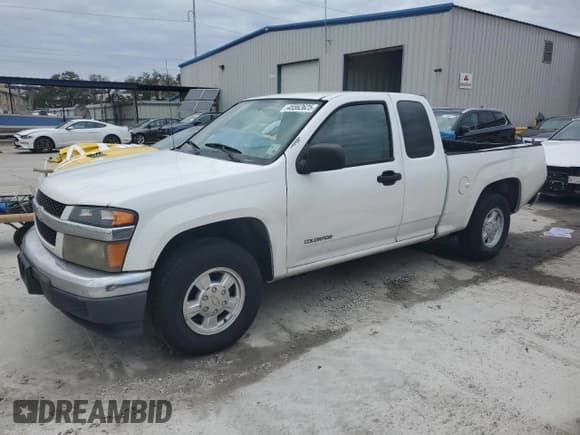 ✅ 2004 Chevrolet Colorado LS ZQ8 • VIN: 1GCCS196548104513 • Лот: 45562625. Опубликован ранее на Copart с пробегом 120 523 миль. Бесплатный доступ к архиву аукционных продаж из США и подробный отчёт об истории автомобиля на DreamBid. Изображение 1.