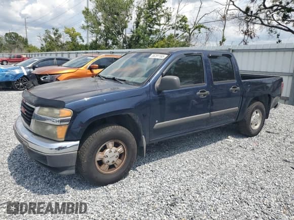 ✅ 2007 GMC Canyon SLE1 • VIN: 1GTCS139878224622 • Lot: 56281165. Wystawiony na Copart z przebiegiem 213 905 mil. Bezpłatny archiwum sprzedaży aukcyjnych z USA i szczegółowy raport historii pojazdu na DreamBid. Zdjęcie 1.