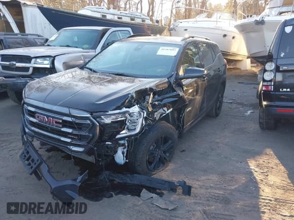✅ 2022 GMC Terrain AT4 • VIN: 3GKALYEVXNL312081 • Lot: 41307897. Wystawiony na IAAI z przebiegiem 45 555 mil. Bezpłatny archiwum sprzedaży aukcyjnych z USA i szczegółowy raport historii pojazdu na DreamBid. Zdjęcie 2.