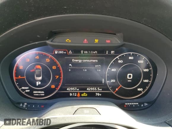 ✅ 2019 Audi A3 Cabriolet Premium Plus • VIN: WAUYELFF3K1032226 • Лот: 68463175. Опубликован ранее на Copart с пробегом 42 957 миль. Бесплатный доступ к архиву аукционных продаж из США и подробный отчёт об истории автомобиля на DreamBid. Изображение 9.