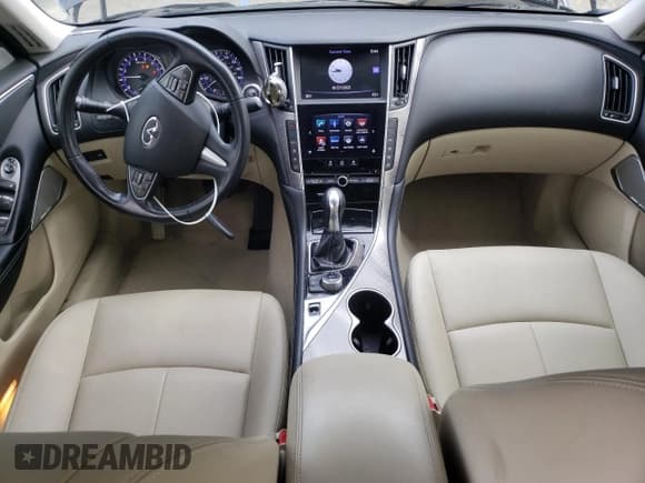 ✅ 2017 Infiniti Q50 Premium • VIN: JN1EV7AP4HM738807 • Лот: 89928675. Опубликован ранее на Copart с пробегом 83 400 миль. Бесплатный доступ к архиву аукционных продаж из США и подробный отчёт об истории автомобиля на DreamBid. Изображение 8.