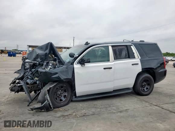 2019 Chevrolet Tahoe Commercial с VIN 1GNLCDEC3KR355331, выставлен на аукционе Copart как лот 52971695 с пробегом Не указан миль и Списание • Salvage title. История ставок и продаж доступна на DreamBid. Изображение 1.