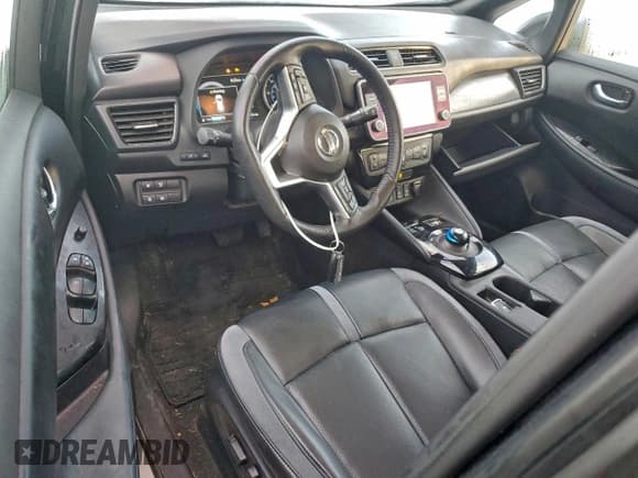 ✅ 2021 Nissan LEAF SL Plus • VIN: 1N4BZ1DV7MC550946 • Лот: 94191145. Опубликован ранее на Copart с пробегом 65 253 миль. Бесплатный доступ к архиву аукционных продаж из США и подробный отчёт об истории автомобиля на DreamBid. Изображение 8.