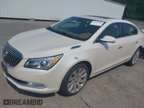 ✅ 2014 Buick LaCrosse Premium I • VIN: 1G4GE5G36EF209627 • Лот: 42471001. Опубликован ранее на IAAI с пробегом 43 617 миль. Бесплатный доступ к архиву аукционных продаж из США и подробный отчёт об истории автомобиля на DreamBid. Изображение 2.