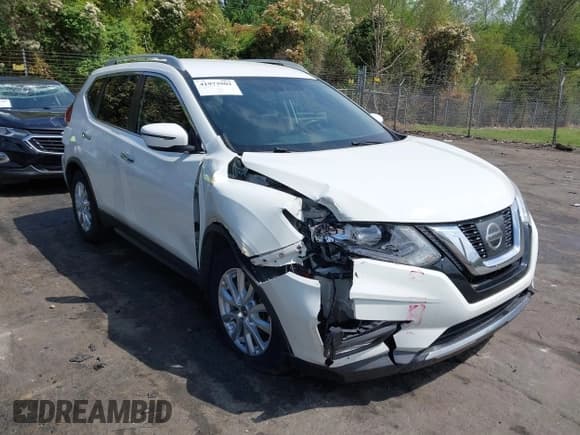 ✅ 2017 Nissan Rogue SL • VIN: 5N1AT2MT6HC883345 • Lot: 41973902. Listed on IAAI with 131,803 mi. Free auction sales archive from the USA and detailed vehicle history report at DreamBid. Image 1.