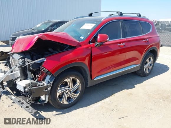 ✅ 2022 Hyundai Santa Fe SEL • VIN: 5NMS34AJ7NH445194 • Lot: 43362263. Listed on IAAI with 47,378 mi. Free auction sales archive from the USA and detailed vehicle history report at DreamBid. Image 17.