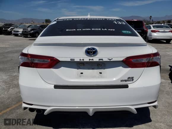 2020 Toyota Camry Hybrid SE с VIN 4T1G31AK0LU544230, выставлен на аукционе Copart как лот 69833395 с пробегом 147 359 миль миль и Списание • Salvage title. История ставок и продаж доступна на DreamBid. Изображение 6.