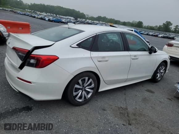 ✅ 2023 Honda Civic LX • VIN: 2HGFE2F27PH105738 • Lot: 57242805. Wystawiony na Copart z przebiegiem 11 485 mil. Bezpłatny archiwum sprzedaży aukcyjnych z USA i szczegółowy raport historii pojazdu na DreamBid. Zdjęcie 3.