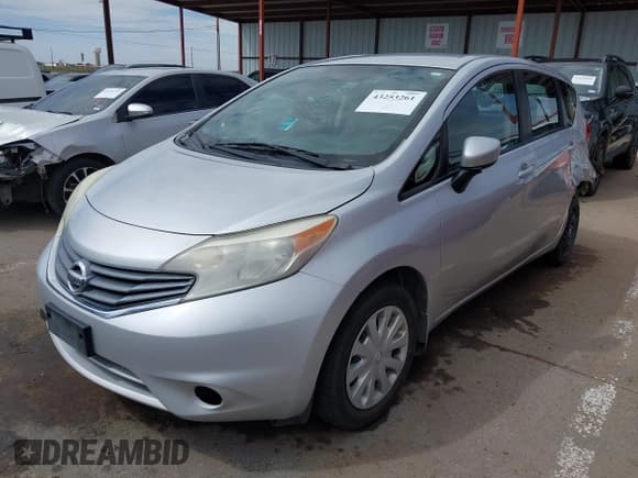 ✅ 2015 Nissan Note S Plus • VIN: 3N1CE2CP3FL450291 • Lot: 43253261. Listed on IAAI with 154,060 mi. Free auction sales archive from the USA and detailed vehicle history report at DreamBid. Image 2.