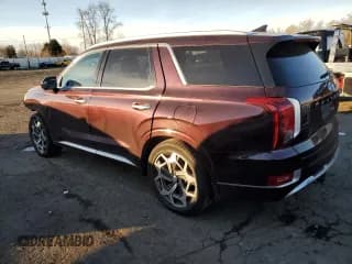 ✅ 2021 Hyundai Palisade Calligraphy • VIN: KM8R7DHE1MU334638 • Лот: 41753435. Опубликован ранее на Copart с пробегом 122 372 миль. Бесплатный доступ к архиву аукционных продаж из США и подробный отчёт об истории автомобиля на DreamBid. Изображение 2.