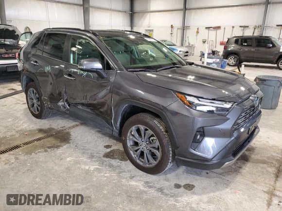 ✅ 2023 Toyota RAV4 Hybrid Limited • VIN: JTMD6RFVXPD548839 • Lot: 90287795. Listed on Copart with 13,739 mi. Free auction sales archive from the USA and detailed vehicle history report at DreamBid. Image 4.