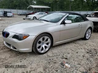 ✅ 2007 BMW 6 Series 650i • VIN: WBAEK13567CN83709 • Lot: 60728115. Wystawiony na Copart z przebiegiem 98 869 mil. Bezpłatny archiwum sprzedaży aukcyjnych z USA i szczegółowy raport historii pojazdu na DreamBid. Zdjęcie 1.