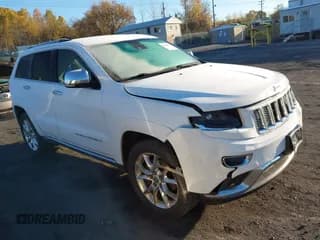 ✅ 2015 Jeep Grand Cherokee Summit • VIN: 1C4RJFJM5FC806853 • Lot: 43510692. Listed on IAAI with 212,661 mi. Free auction sales archive from the USA and detailed vehicle history report at DreamBid. Image 1.