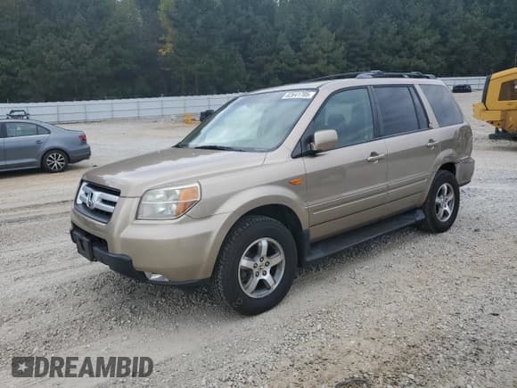 ✅ 2007 Honda Pilot EX-L • VIN: 5FNYF28617B017634 • Лот: 82641705. Опубликован ранее на Copart с пробегом 170 007 миль. Бесплатный доступ к архиву аукционных продаж из США и подробный отчёт об истории автомобиля на DreamBid. Изображение 1.