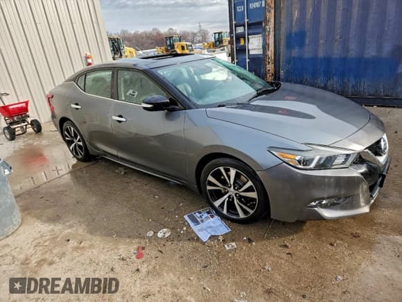 ✅ 2017 Nissan Maxima S • VIN: 1N4AA6AP0HC446665 • Lot: 93880125. Listed on Copart with 154,725 mi. Free auction sales archive from the USA and detailed vehicle history report at DreamBid. Image 4.