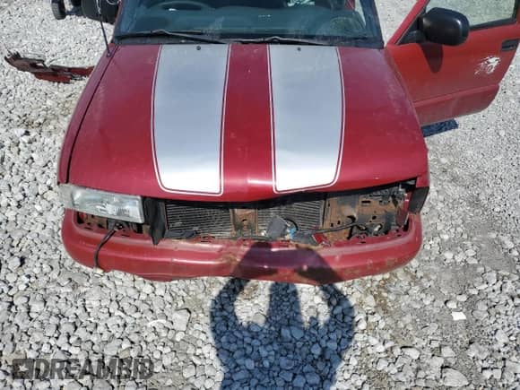 2002 Chevrolet S-10 LS with VIN 1GCCS14WX28244366, listed as a Copart auction lot 48904445 with 179,058 mi miles and Salvage title. Bid and sale history available at DreamBid. Image 13.