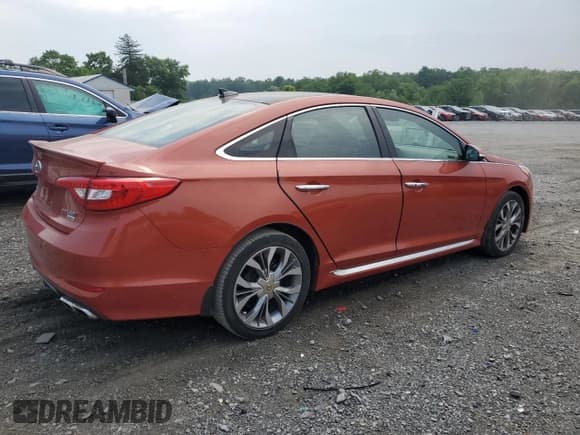 ✅ 2015 Hyundai Sonata Sport • VIN: 5NPE34AB1FH155401 • Лот: 55278153. Опубликован ранее на Copart с пробегом 86 364 миль. Бесплатный доступ к архиву аукционных продаж из США и подробный отчёт об истории автомобиля на DreamBid. Изображение 3.