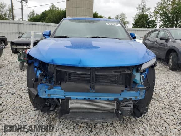 ✅ 2025 Chevrolet Blazer Premier • VIN: 3GNKBLRS1SS183209 • Lot: 57299245. Listed on Copart with 3,496 mi miles. Access the free auction sales archive from the USA and view a detailed vehicle history report at DreamBid. Image 5.