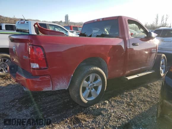 2016 Ram 1500 Express with VIN 3C6JR7ATXGG113754, listed as a Copart auction lot 83109904 with Not provided miles and Salvage title. Bid and sale history available at DreamBid. Image 3.