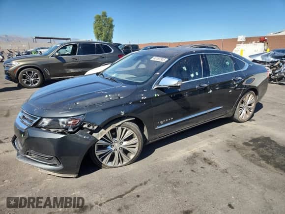 2015 Chevrolet Impala LTZ with VIN 1G1165S30FU127722, listed as a Copart auction lot 85187305 with 162,267 mi miles and Salvage title. Bid and sale history available at DreamBid. Image 1.