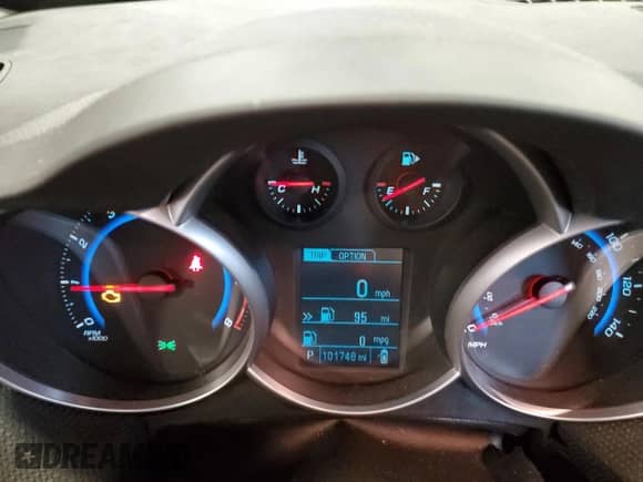 2016 Chevrolet Cruze LT с VIN 1G1PE5SB4G7180119, выставлен на аукционе Copart как лот 81655415 с пробегом 101 748 миль миль и Списание • Salvage title. История ставок и продаж доступна на DreamBid. Изображение 9.