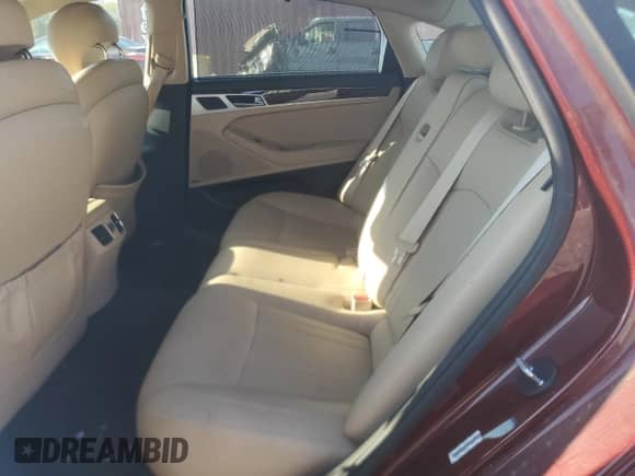 2015 Hyundai Genesis 3.8L z VIN KMHGN4JE9FU028507, wystawiony jako Copart lot #74662264 z przebiegiem 126 358 mil mil oraz Szkoda całkowita • Salvage title. Historia ofert i sprzedaży dostępna na DreamBid. Obrazek 10.