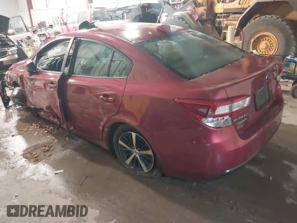 ✅ 2020 Subaru Impreza Premium • VIN: 4S3GKAD6XL3614408 • Lot: 43521124. Listed on IAAI with Not provided. Free auction sales archive from the USA and detailed vehicle history report at DreamBid. Image 3.