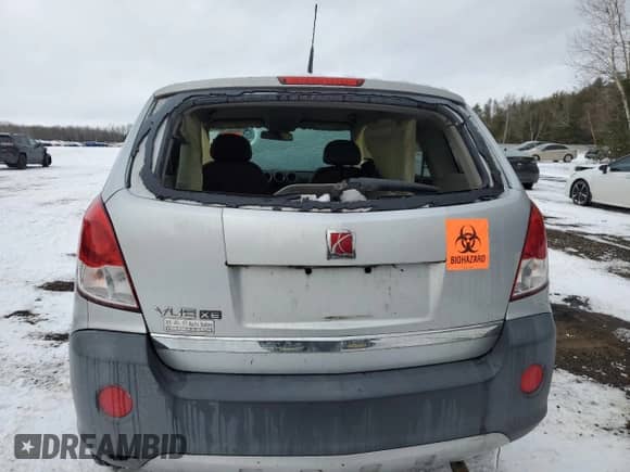 2009 Saturn VUE XE z VIN 3GSCL33P59S599177, wystawiony jako Copart lot #83476834 z przebiegiem 219 670 mil mil oraz Szkoda całkowita • Salvage title. Historia ofert i sprzedaży dostępna na DreamBid. Obrazek 6.