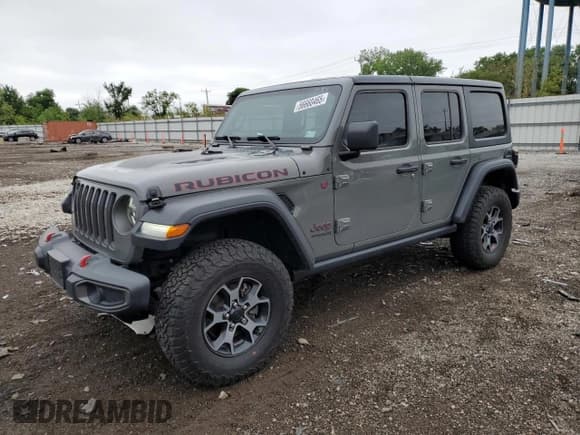 ✅ 2019 Jeep Wrangler Unlimited Rubicon • VIN: 1C4HJXFN0KW522915 • Lot: 56660465. Listed on Copart with 58,069 mi. Free auction sales archive from the USA and detailed vehicle history report at DreamBid. Image 1.