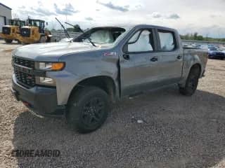 2019 Chevrolet Silverado 1500 Custom Trail Boss with VIN 3GCPYCEF7KG309484, listed as a Copart auction lot 70403235 with 83,841 mi miles and Salvage title. Bid and sale history available at DreamBid. Image 1.