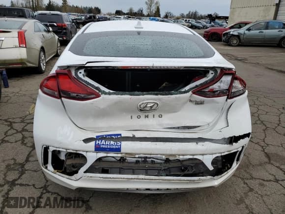 ✅ 2022 Hyundai Ioniq Blue • VIN: KMHC65LC4NU274263 • Lot: 49618995. Wystawiony na Copart z przebiegiem 31 071 mil. Bezpłatny archiwum sprzedaży aukcyjnych z USA i szczegółowy raport historii pojazdu na DreamBid. Zdjęcie 6.
