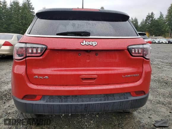 ✅ 2020 Jeep Compass Limited • VIN: 3C4NJDCB3LT132569 • Лот: 91805125. Опубликован ранее на Copart с пробегом 38 520 миль. Бесплатный доступ к архиву аукционных продаж из США и подробный отчёт об истории автомобиля на DreamBid. Изображение 6.