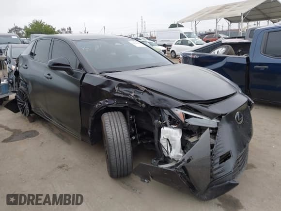 ✅ 2023 Lexus RZ 450e Premium • VIN: JTJAAAAB3PA013463 • Lot: 42428361. Listed on IAAI with 4,740 mi. Free auction sales archive from the USA and detailed vehicle history report at DreamBid. Image 1.